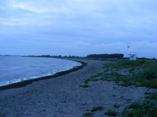 Ostsee bei Nacht